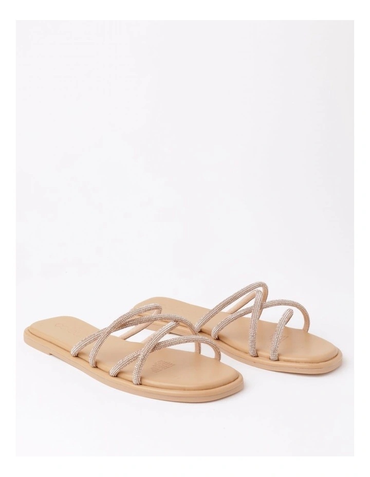 Iris Sandal in Rose Gold/Nude image 3