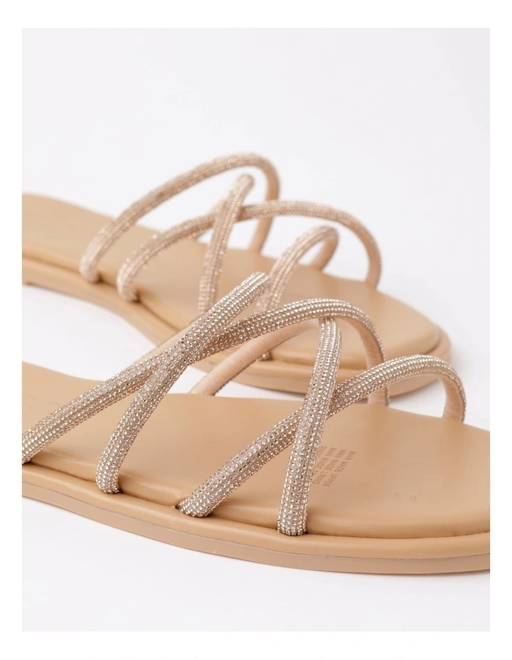 Iris Sandal in Rose Gold/Nude image 5