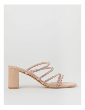Serenity Sandal in Rose Gold/Nude