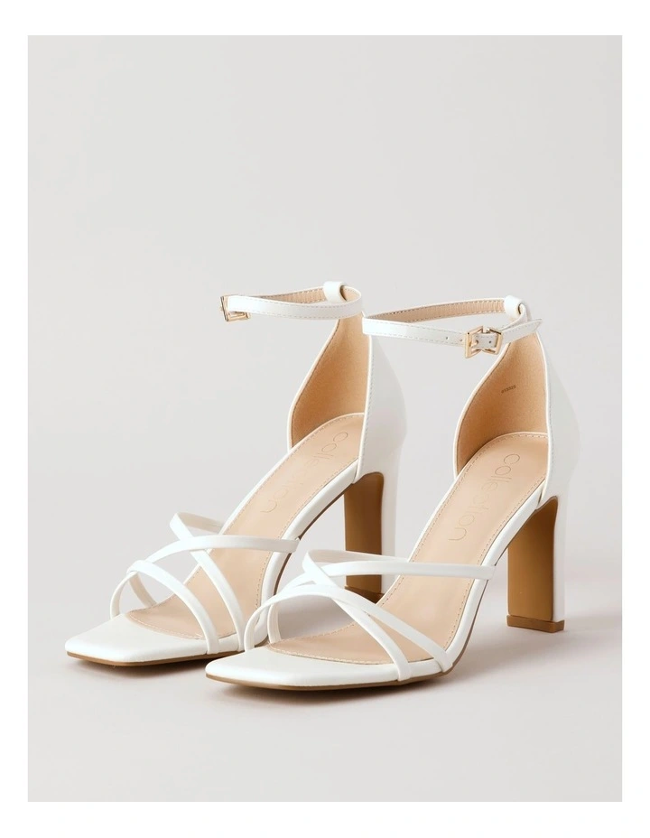 Demi Sandal in Chalk image 2