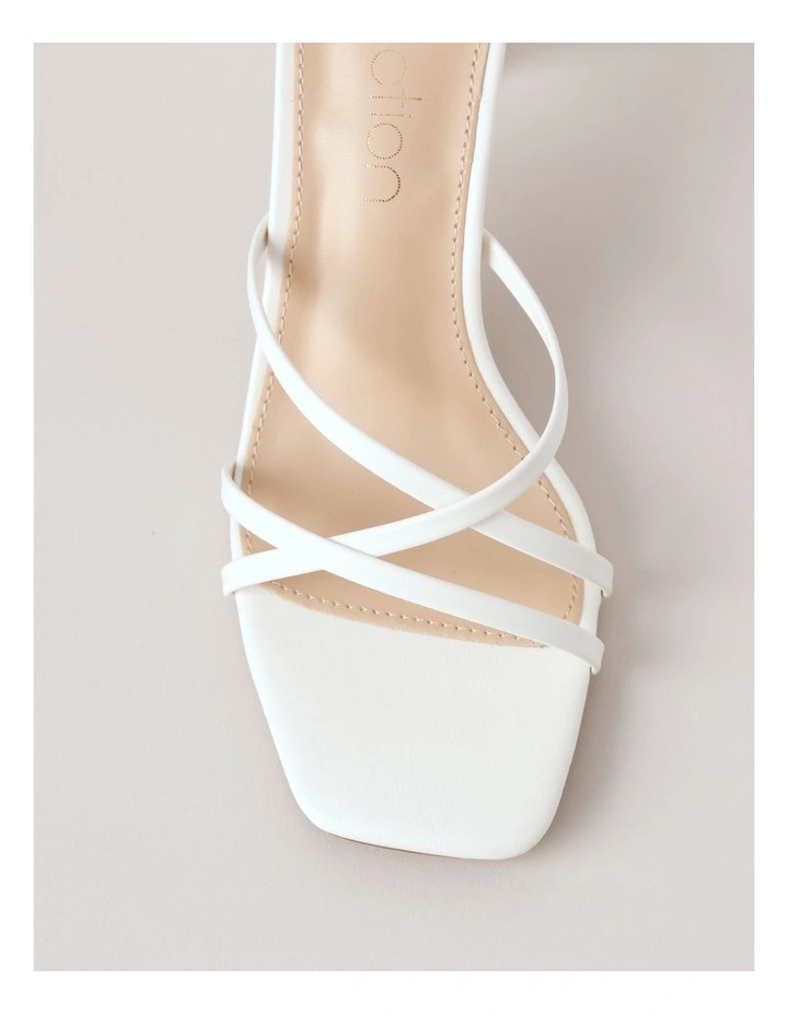Demi Sandal in Chalk image 5