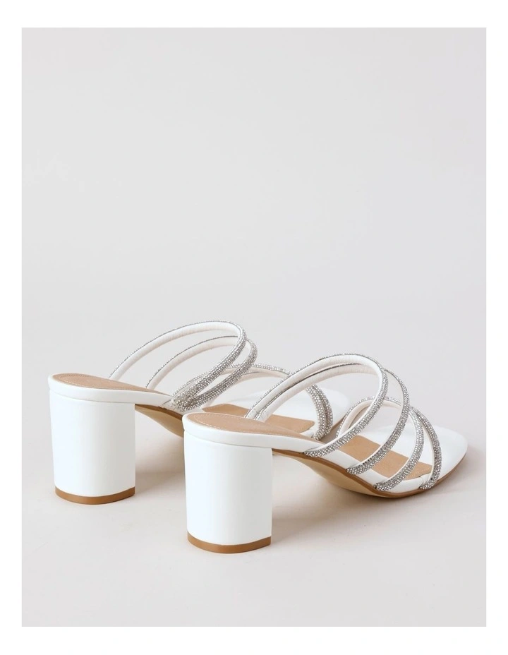 Serenity Sandal in White image 5
