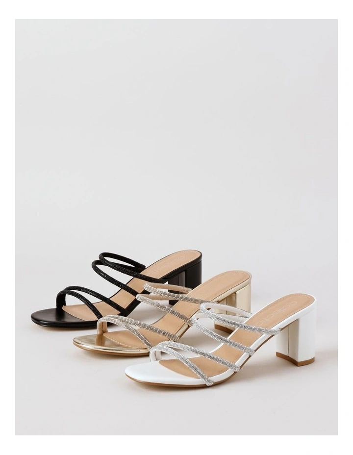 Serenity Sandal in White image 7