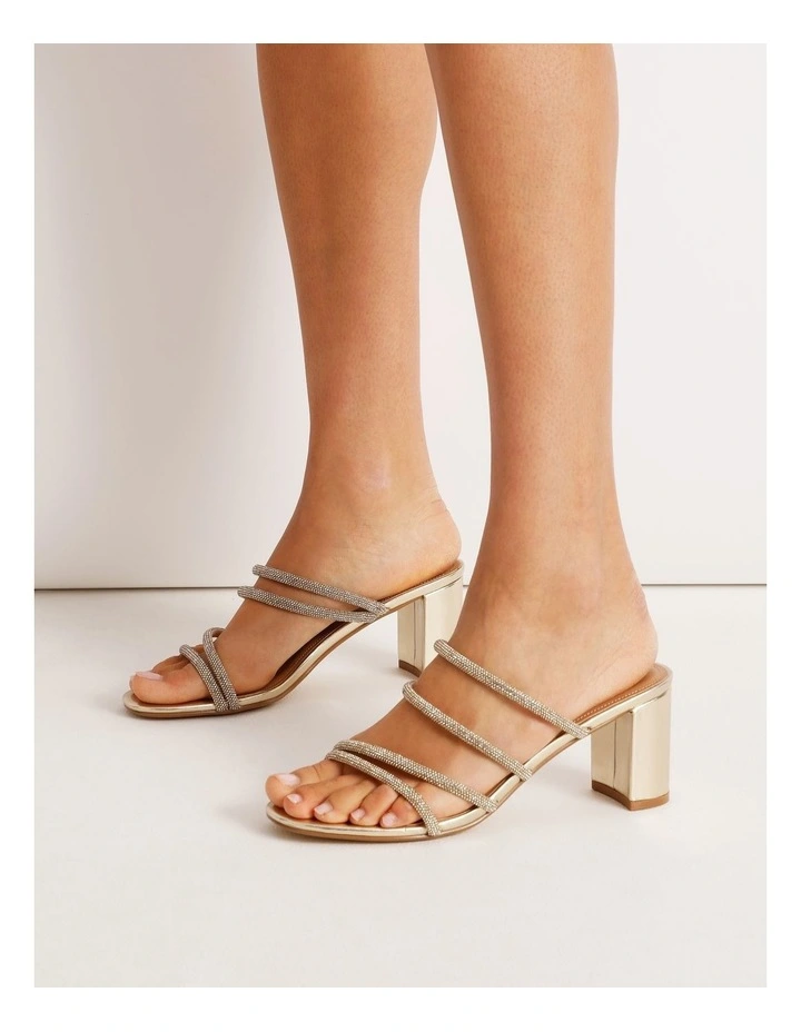 Serenity Sandal in Gold image 2