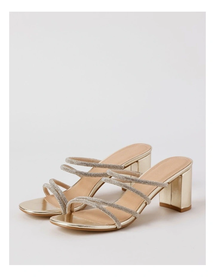 Serenity Sandal in Gold image 3