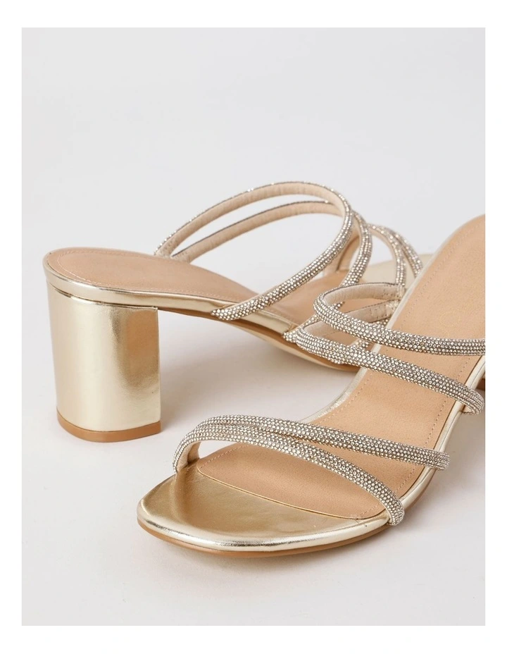 Serenity Sandal in Gold image 4