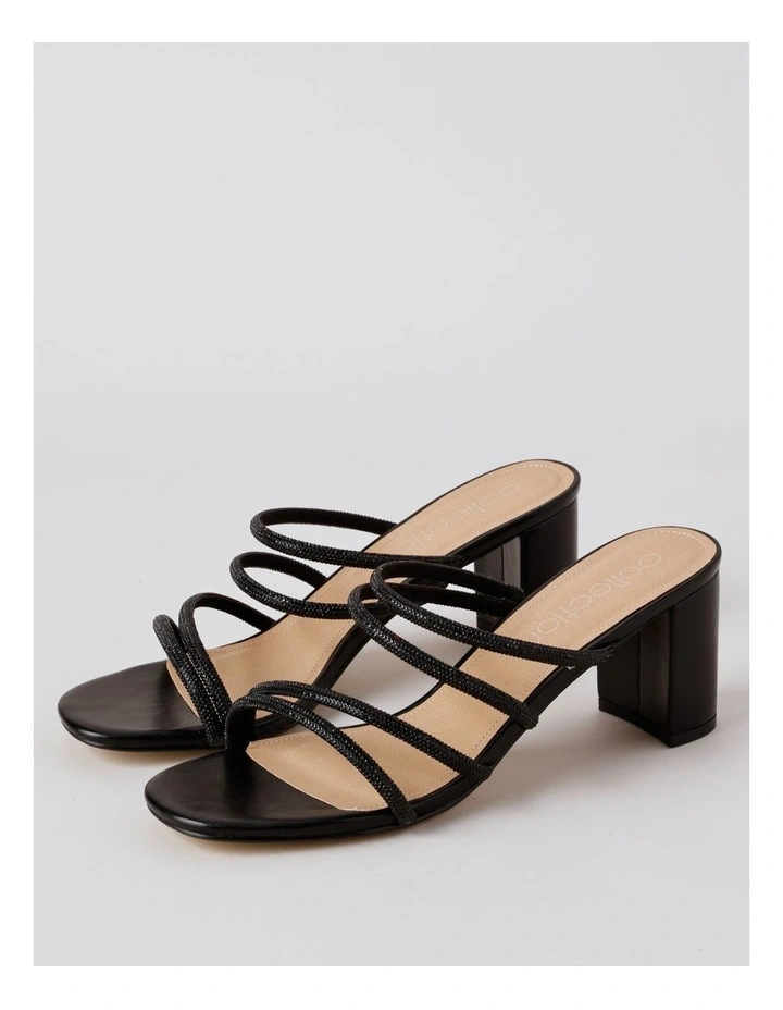 Serenity Sandal in Black image 3