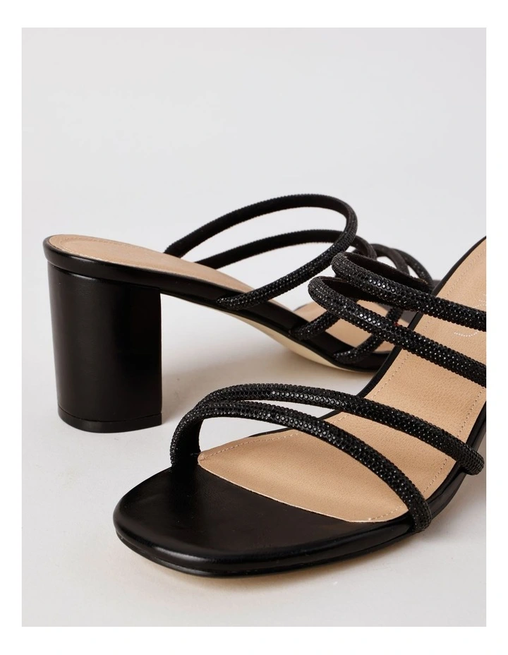 Serenity Sandal in Black image 4