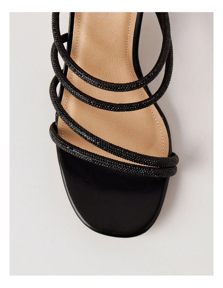 Serenity Sandal in Black image 6