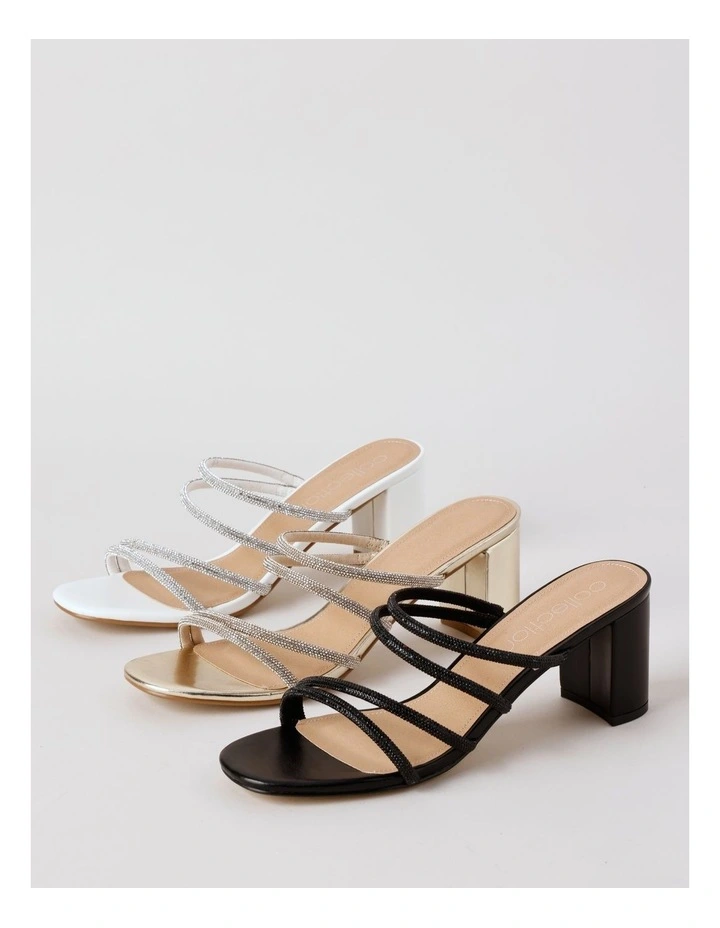 Serenity Sandal in Black image 7