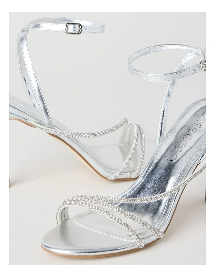 Gianna Sandal in Silver image 3