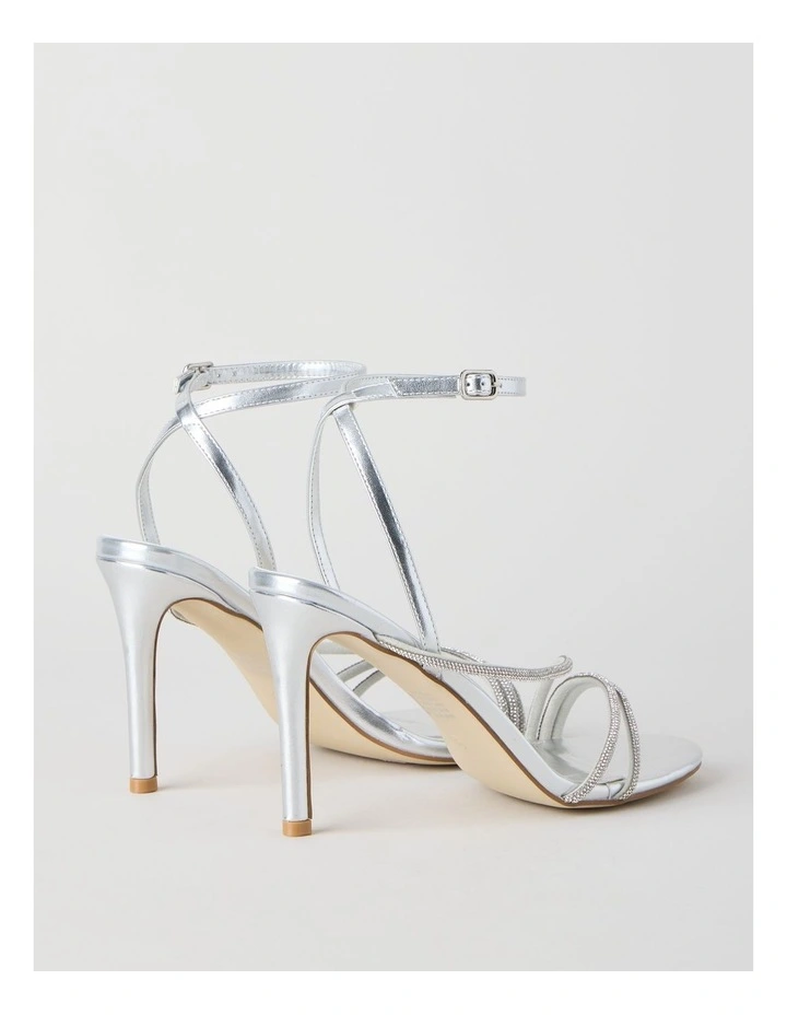 Gianna Sandal in Silver image 4