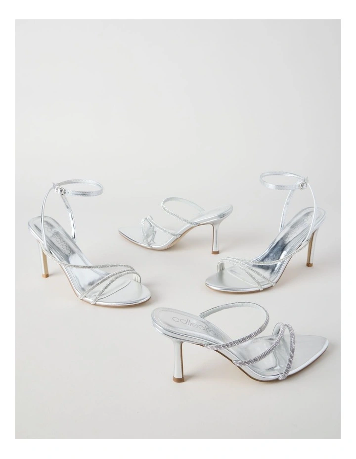 Gianna Sandal in Silver image 6