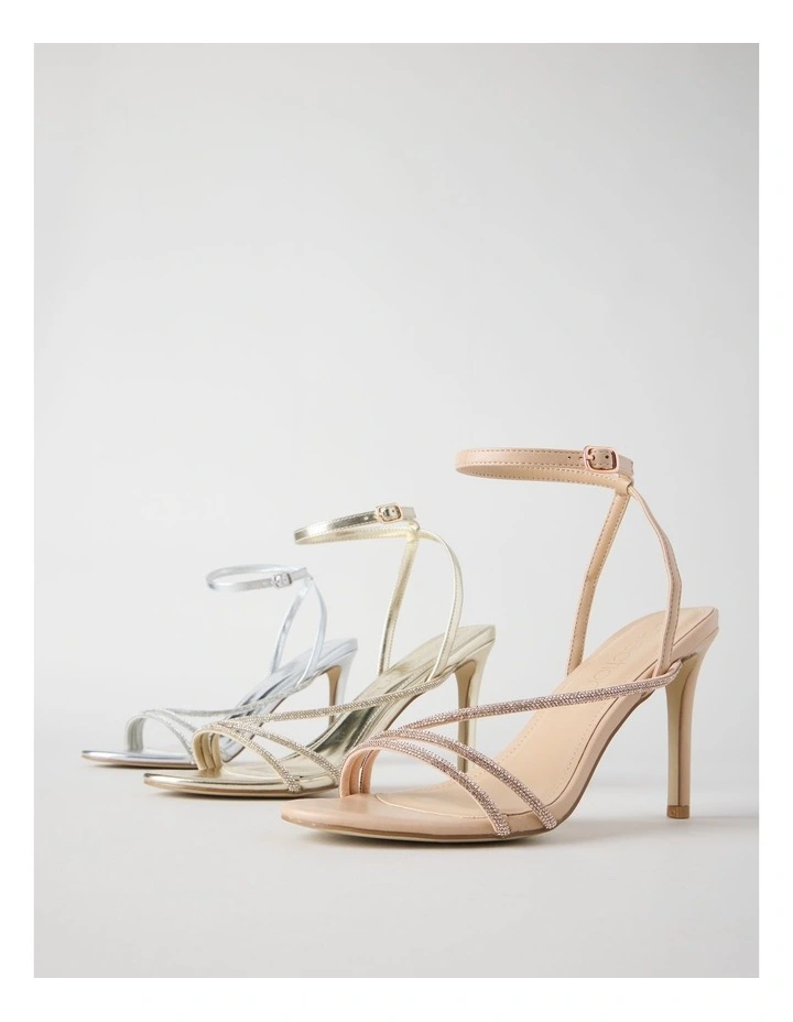 Gianna Sandal in Nude/Rose Gold image 6