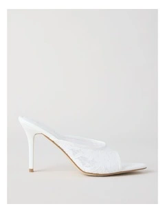 Amelia Sandal in White