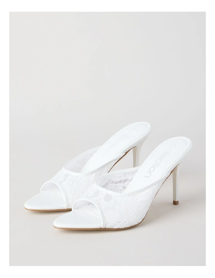 Amelia Sandal in White image 3