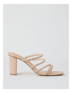 Savannah Sandal in Nude/Rose Gold