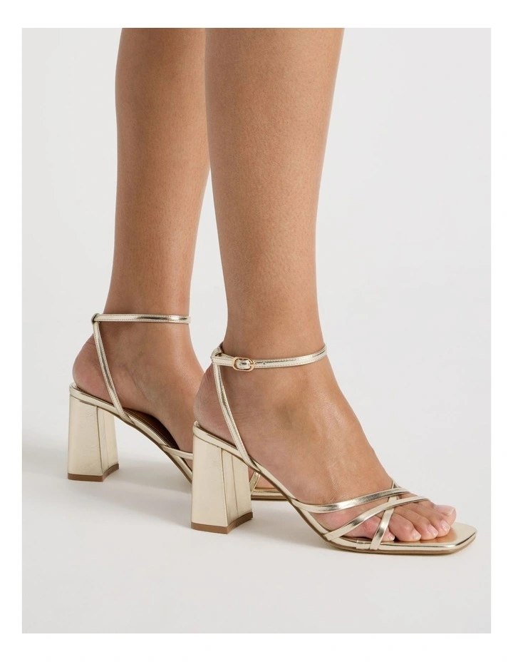 Chantelle Sandal in Gold image 2
