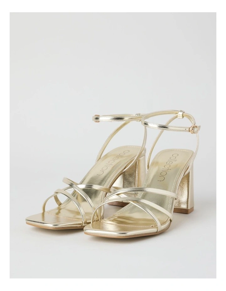 Chantelle Sandal in Gold image 3