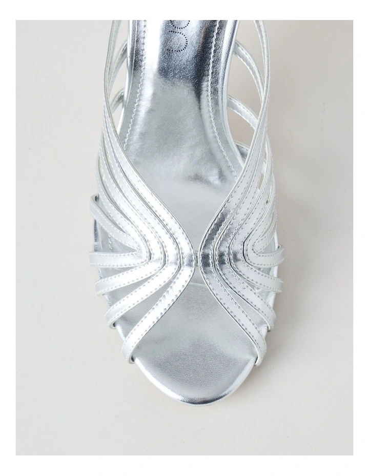 Harriet Sandal in Silver image 5