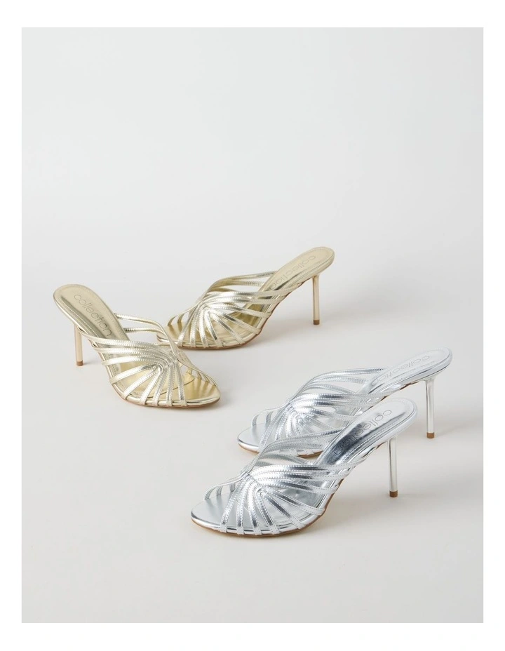 Harriet Sandal in Silver image 6
