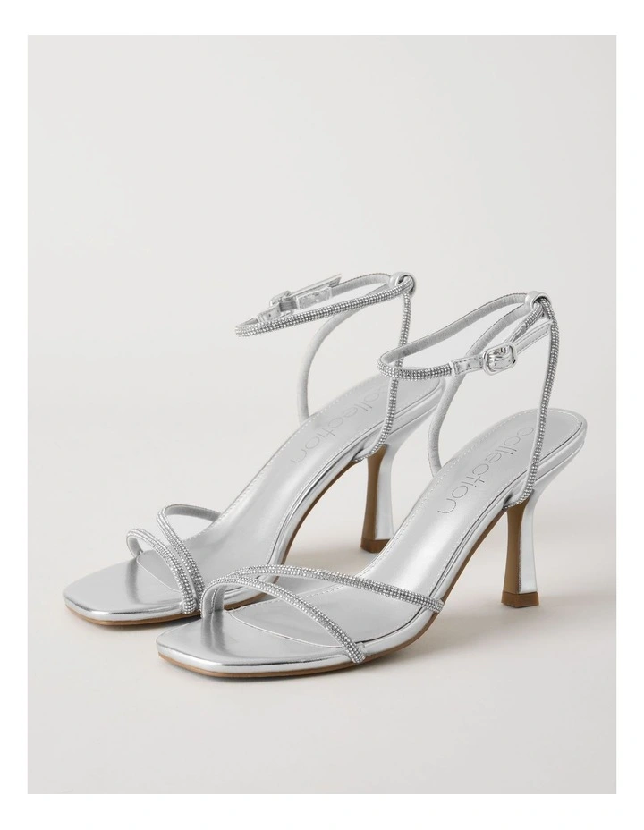 Caitlyn Sandal in Silver image 3