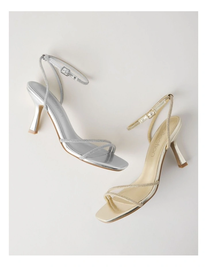 Caitlyn Sandal in Silver image 7