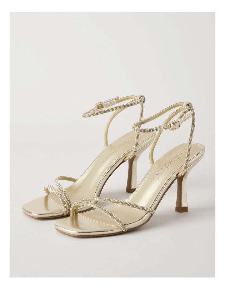 Caitlyn Sandal in Gold image 3