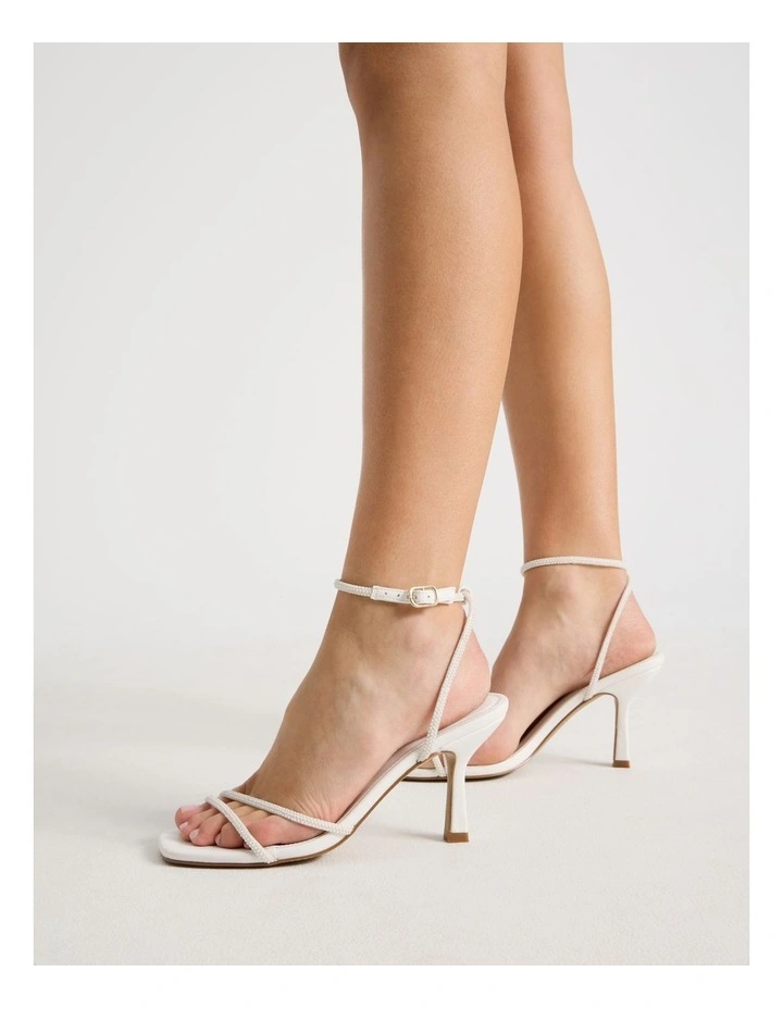 Caitlyn Sandal in White image 2