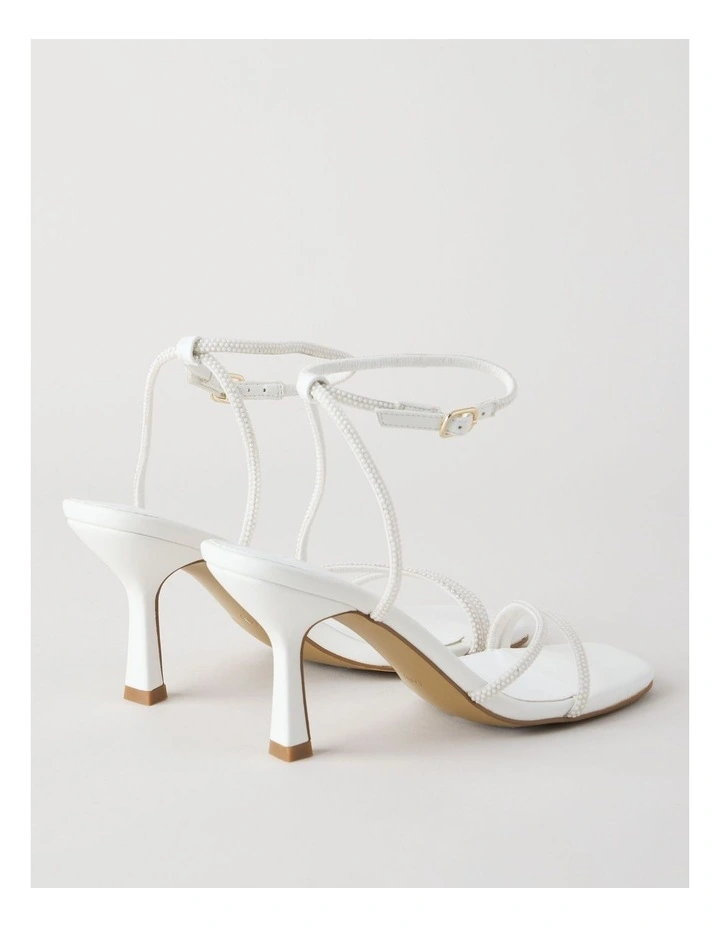 Caitlyn Sandal in White image 4