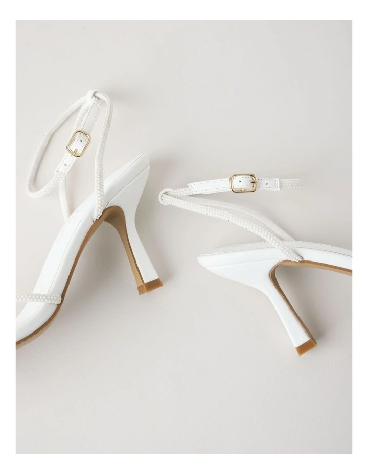 Caitlyn Sandal in White image 5
