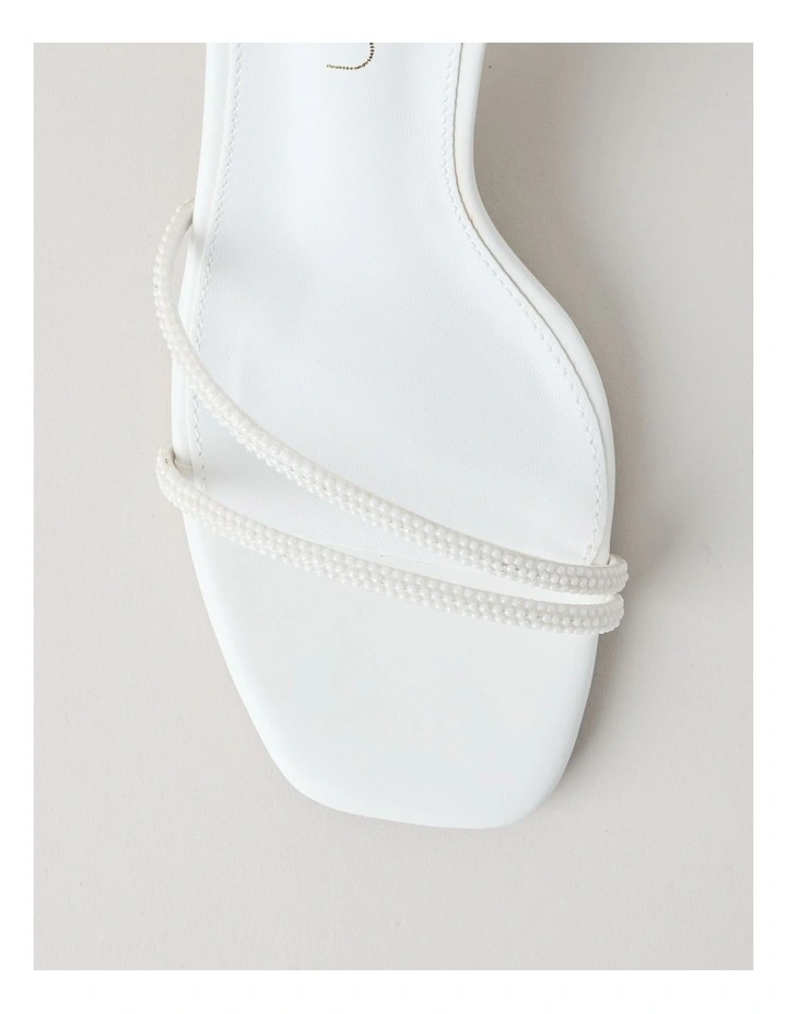 Caitlyn Sandal in White image 6