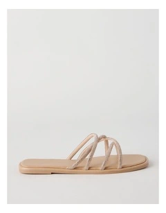Tilli Sandal in Nude/Rose Gold