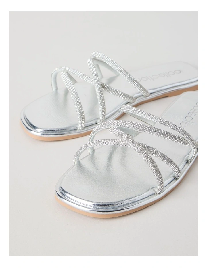 Tilli Sandal in Silver image 3