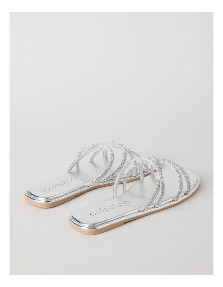 Tilli Sandal in Silver image 4