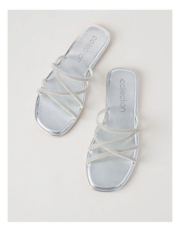Tilli Sandal in Silver image 6