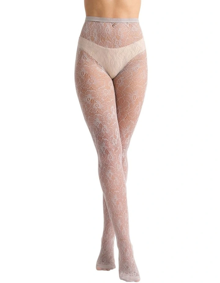Sabrina Floral Net Tight in Lavender Dust image 2