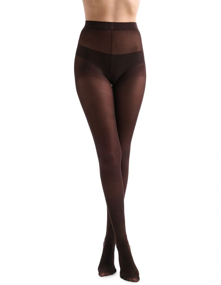 Suede Matte Tights 50D in Carob image 2