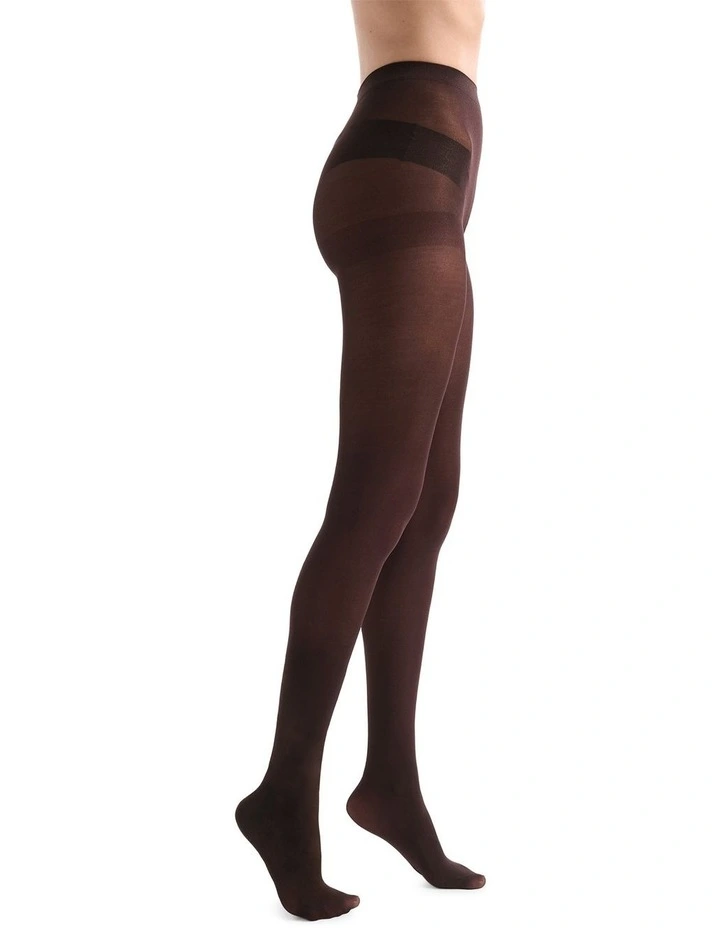 Suede Matte Tights 50D in Carob image 3