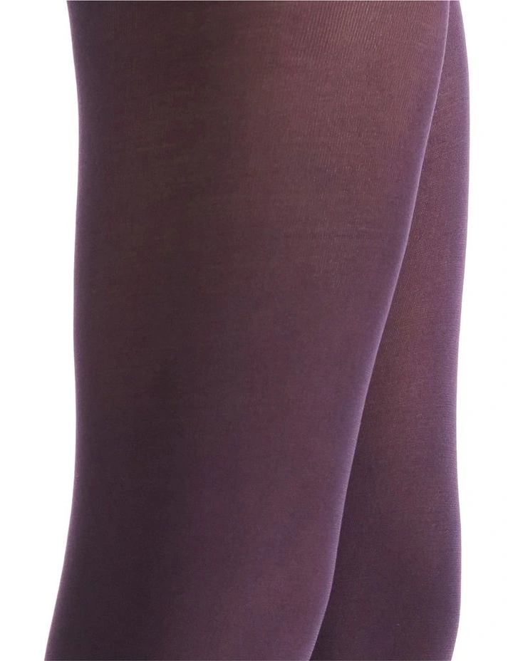 Suede Matte Tights 50D in Raven image 5