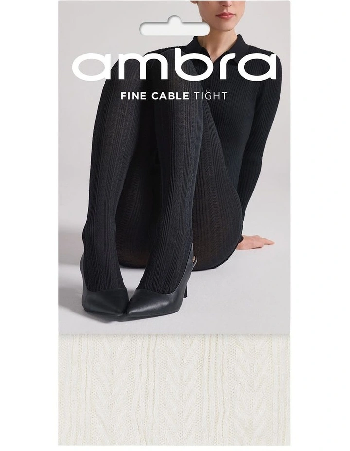 Fine Cable Tight in Buttercream image 1