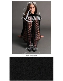 Noemi Winter Weave Tight in Nero