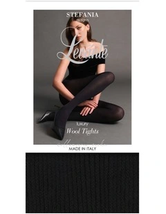 Stefania Rib Tight in Nero