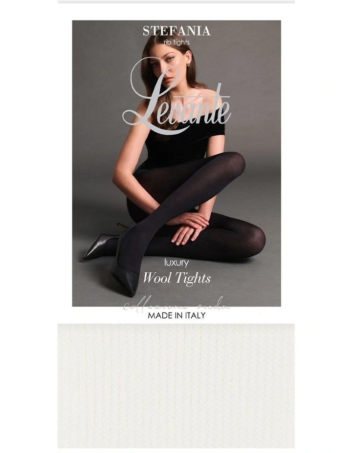 Stefania Rib Tight in Creme image 1