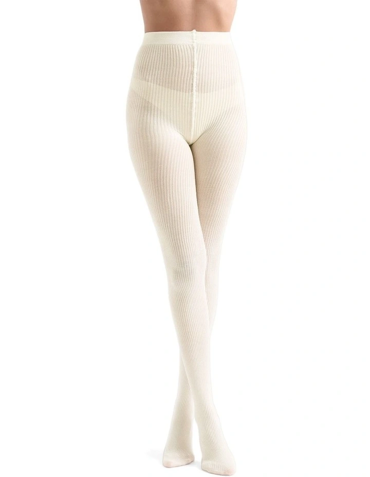 Stefania Rib Tight in Creme image 2