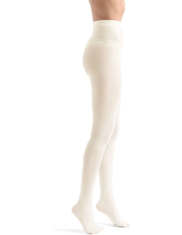Stefania Rib Tight in Creme image 4