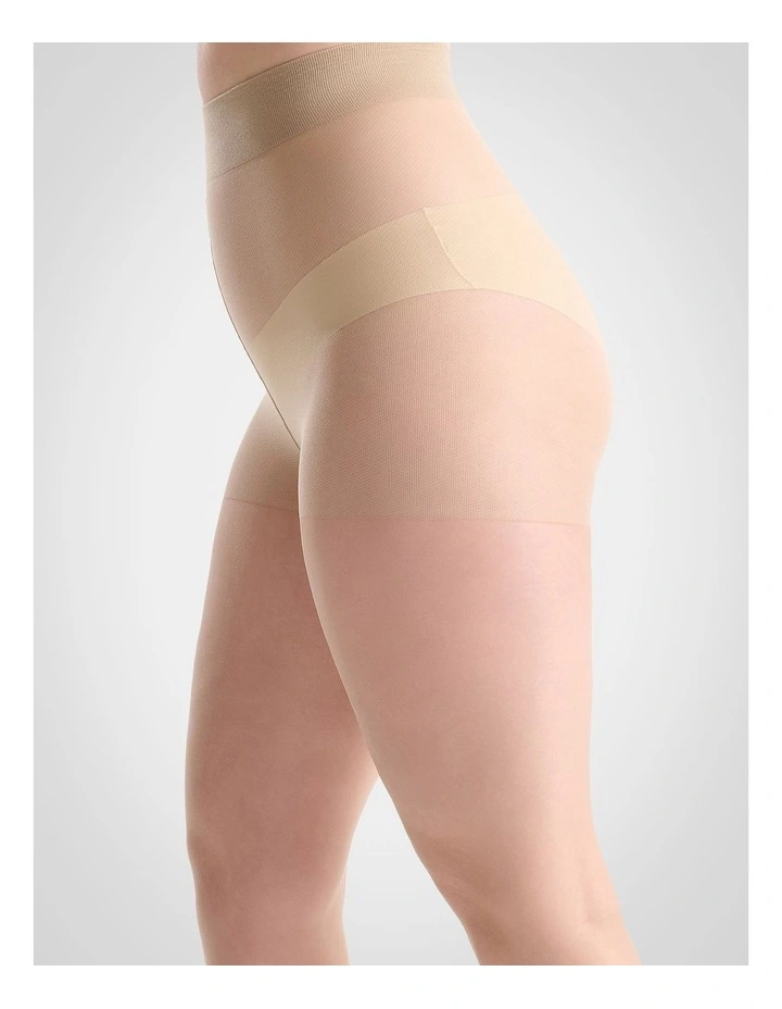 Extra Fuller Figure Sheer Pantyhose in Natural image 5