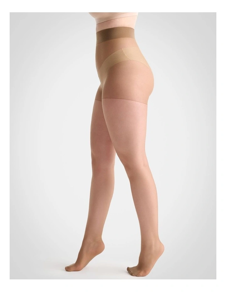 Extra Fuller Figure Sheer Pantyhose in Suede image 4
