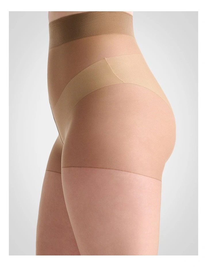 Extra Fuller Figure Sheer Pantyhose in Suede image 5