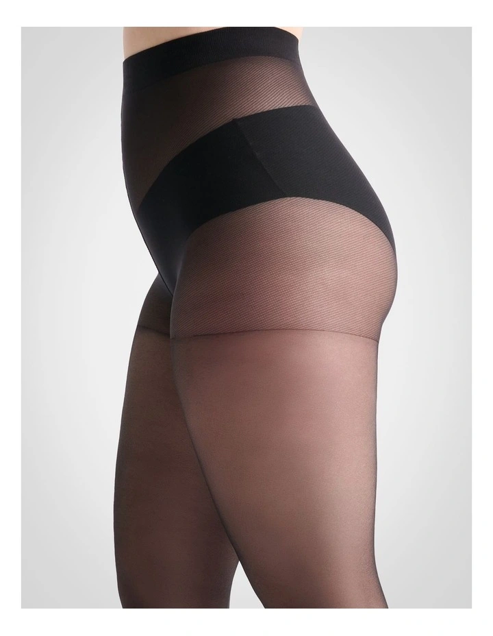 Extra Medium Support Pantyhose in Nero image 5